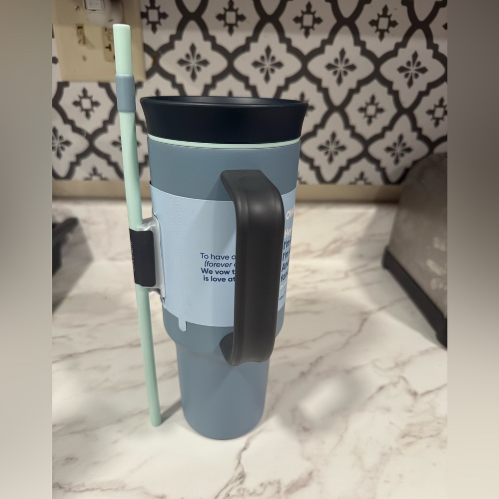 Owala Tumbler with Handle Straw Lost Valley Hot or Cold Insulated Well Built